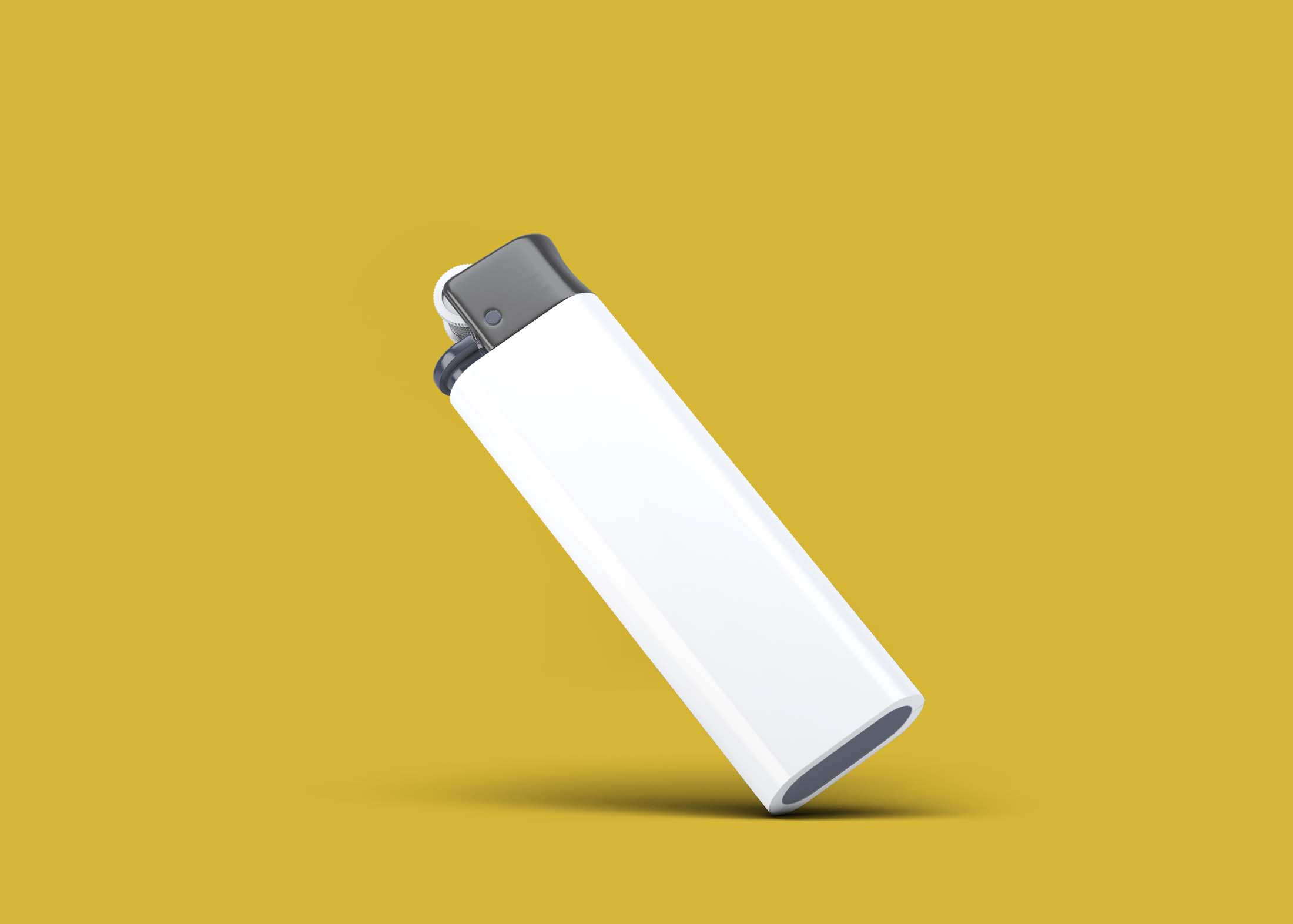 Free Latest Lighter Artwork Mockup