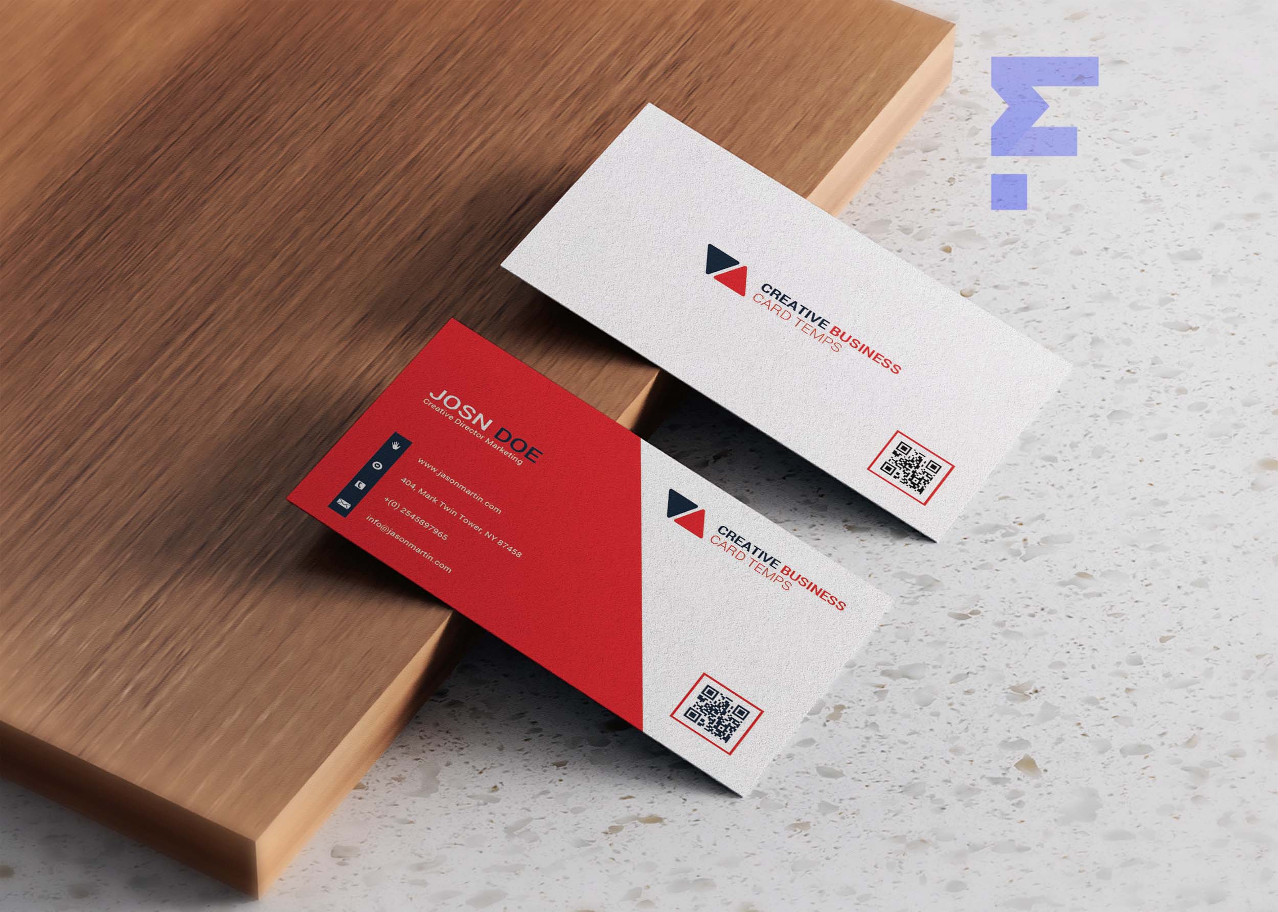 Free Minimalist Business Card Design