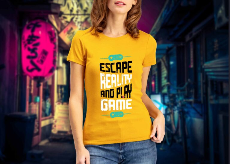 Escape Reality T-shirt Design
