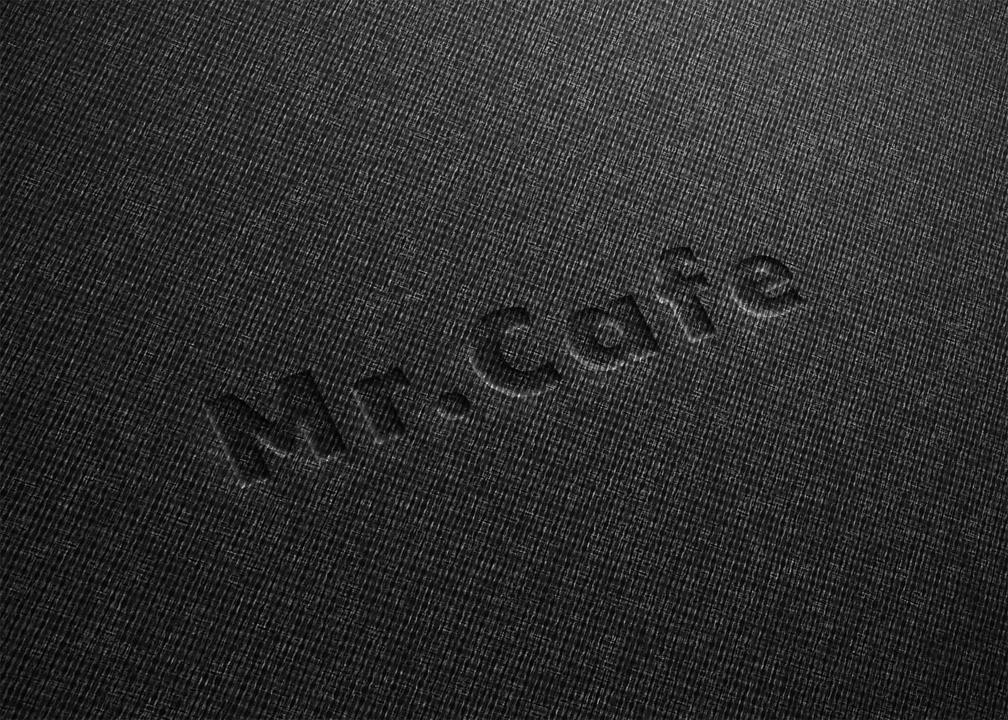 Dark Surface Logo Mockup Vol 1 Logo Mockup Logotype D - vrogue.co