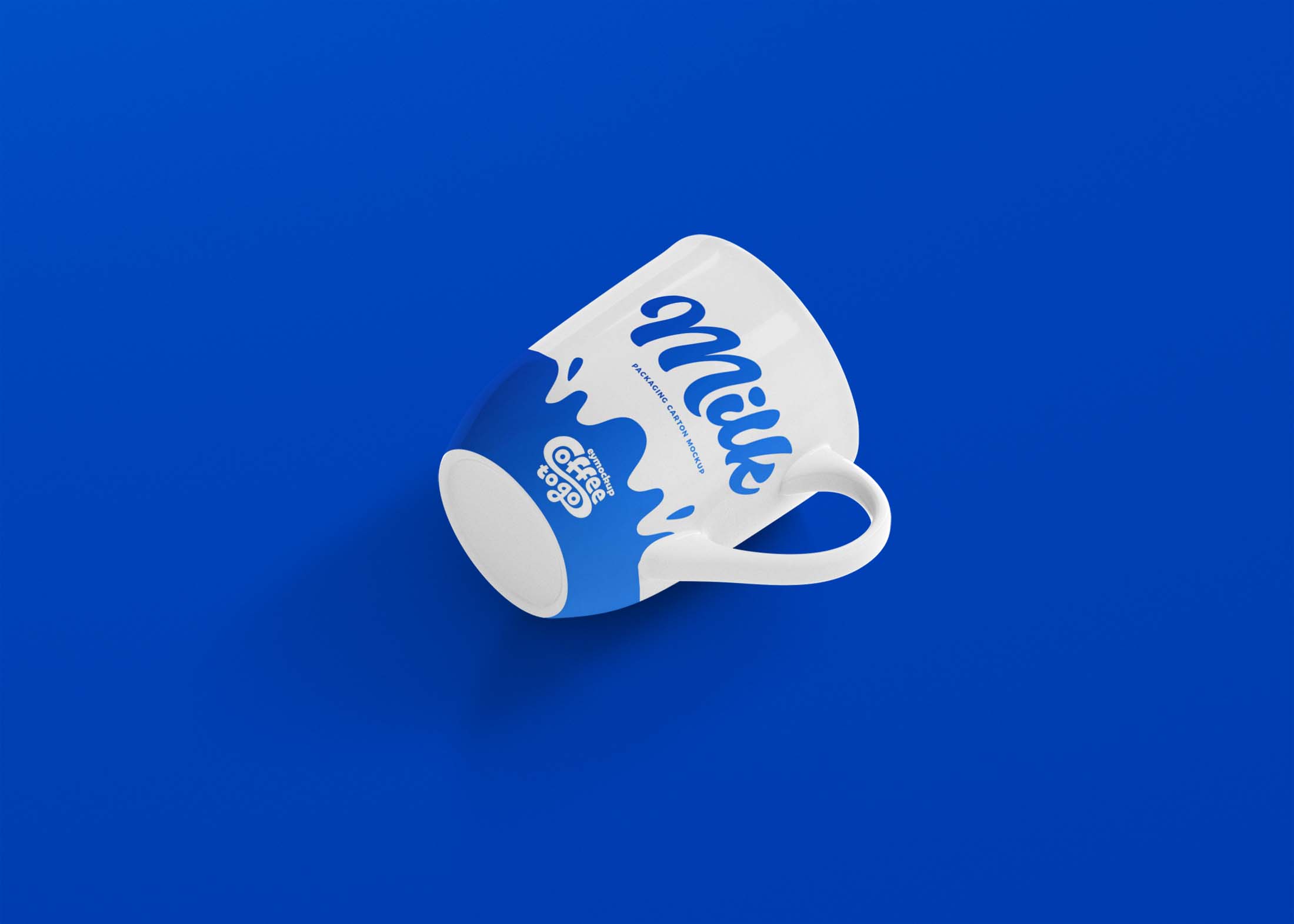Free Branding PSD Mug Mockup
