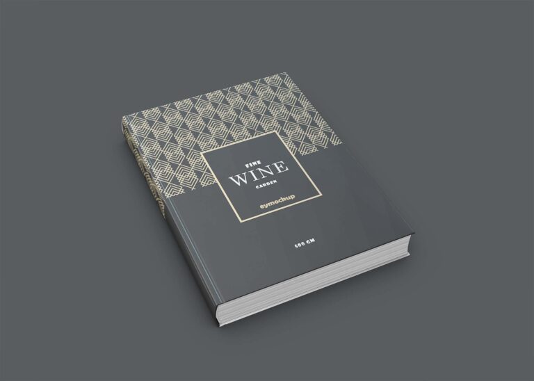 Free Brown Softcover Book Mockup